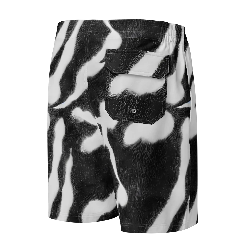 Ray's Illusion on Men's Board Shorts — Back