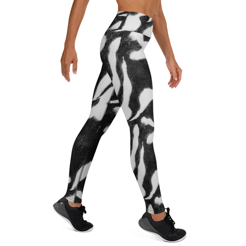 Ray's Illusion on Yoga Leggings — Right