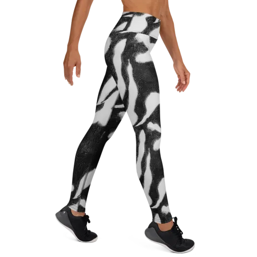 Ray's Illusion on a Yoga Leggings