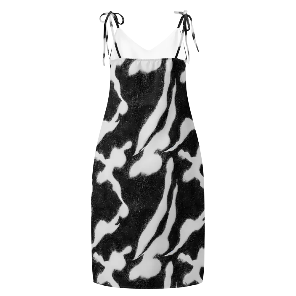 Ray's Illusion on Slip Dress — Back