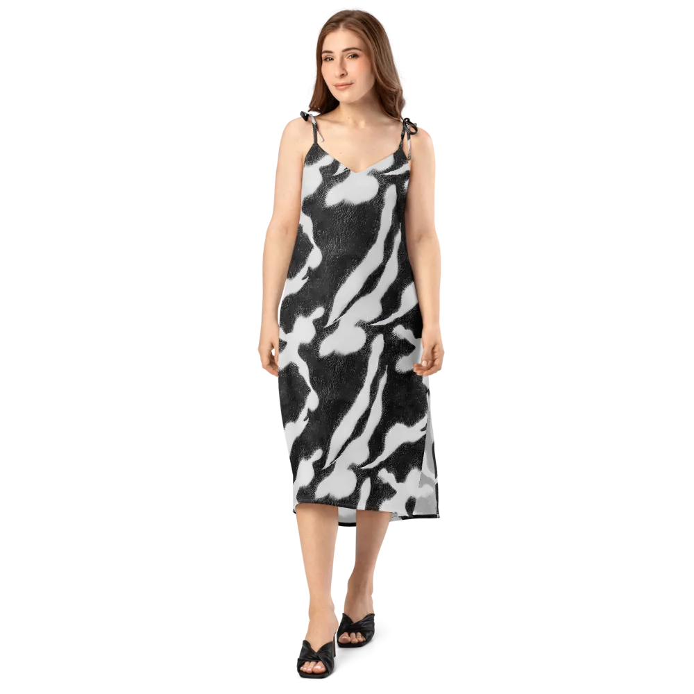 Ray's Illusion on Slip Dress — Front