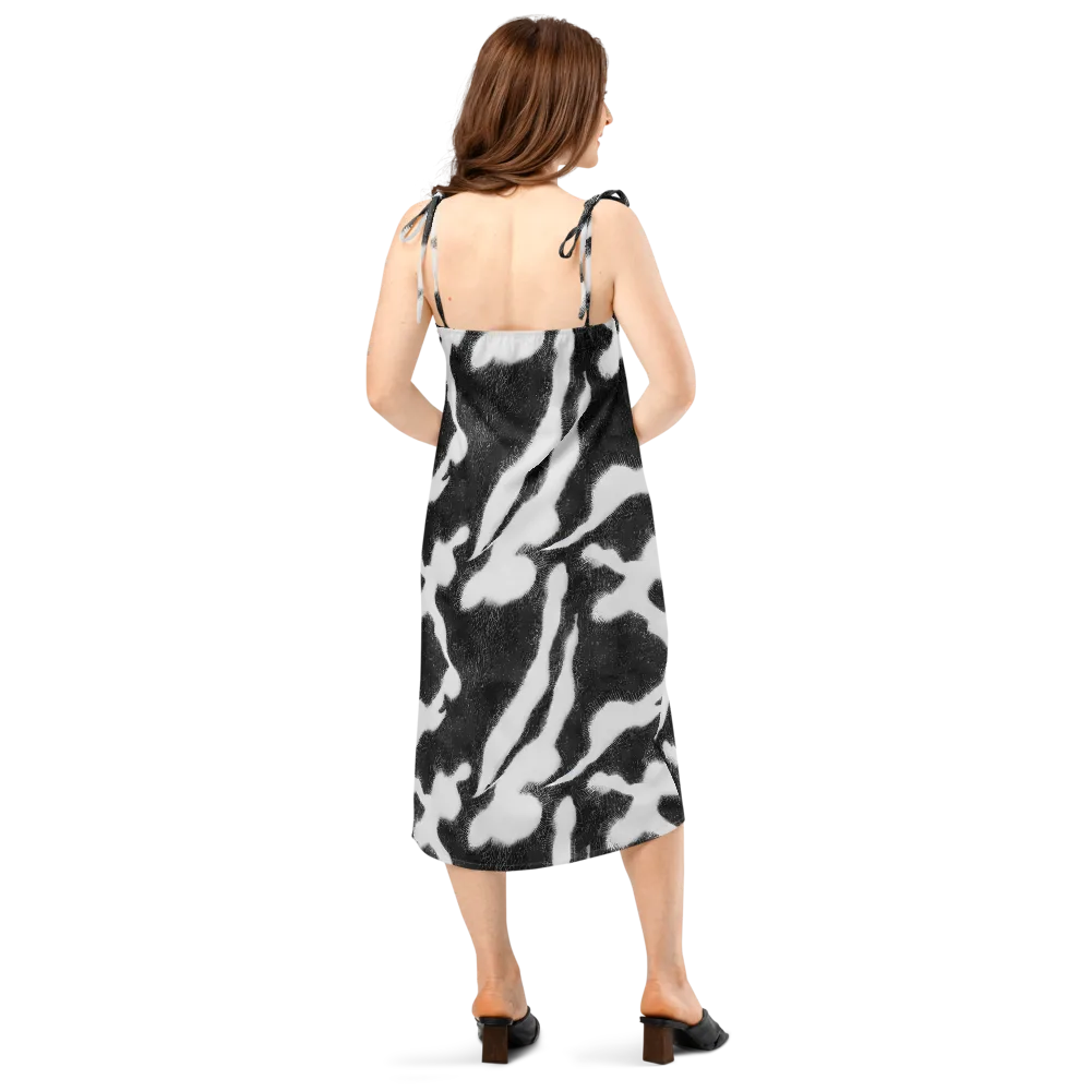 Ray's Illusion on Slip Dress — Back