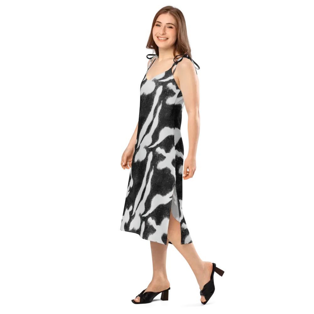 Ray's Illusion on Slip Dress — Left Front