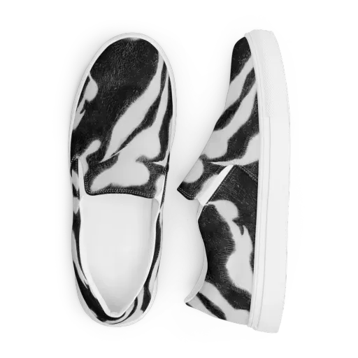 Ray's Illusion on a Men's Slip-On Canvas Shoes