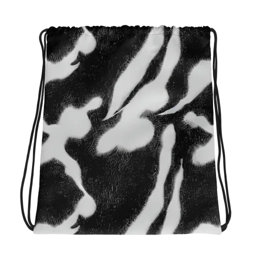 Ray's Illusion on a Drawstring Bag