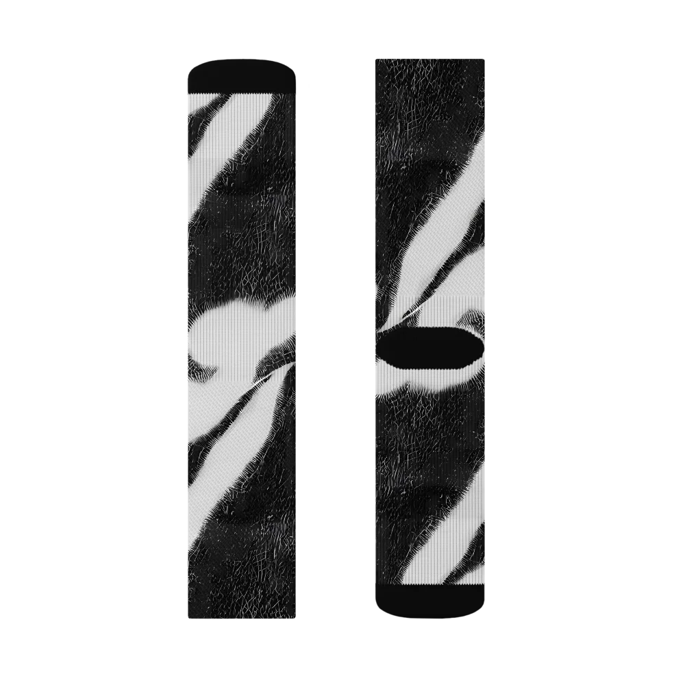 Ray's Illusion on Socks — Right Sock