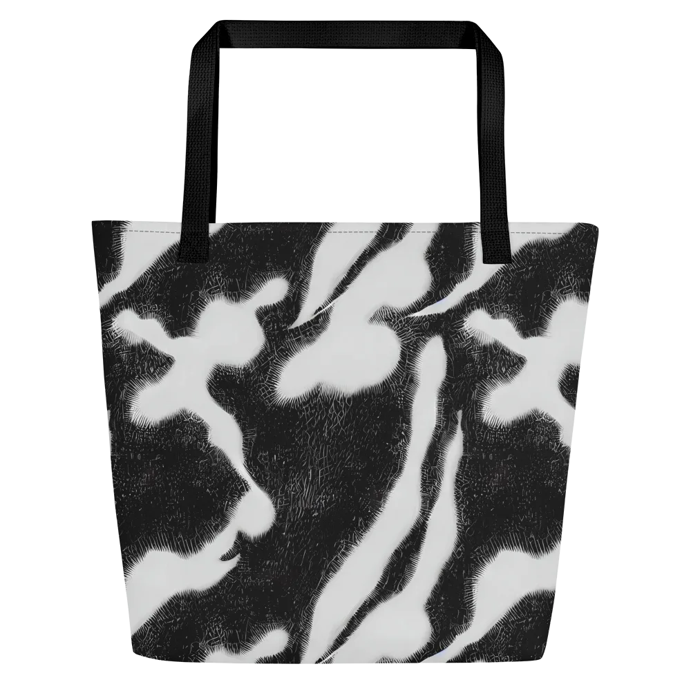 Ray's Illusion on Large Tote Bag W/ Pocket — Front