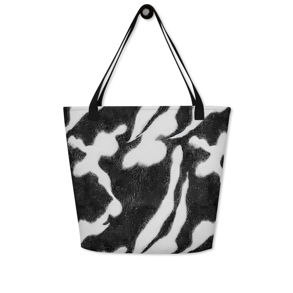 Ray's Illusion on Large Tote Bag W/ Pocket — Front
