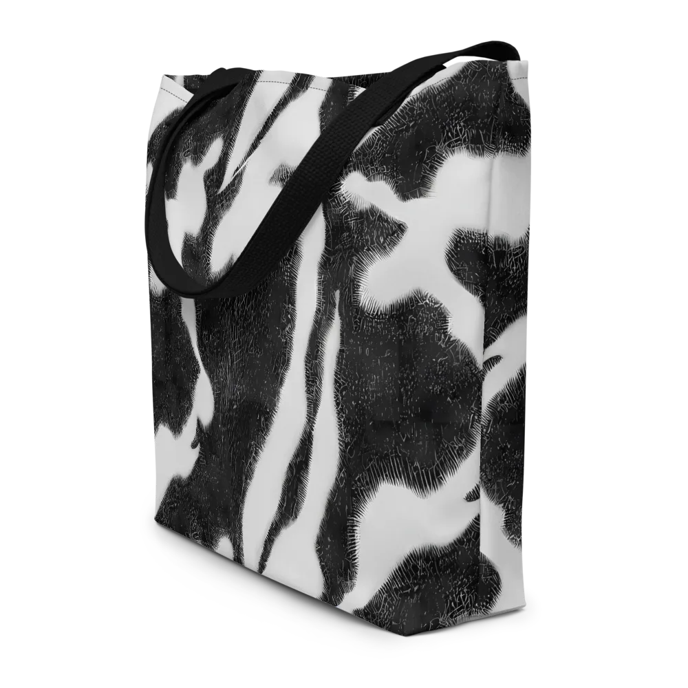 Ray's Illusion on Large Tote Bag W/ Pocket — Front