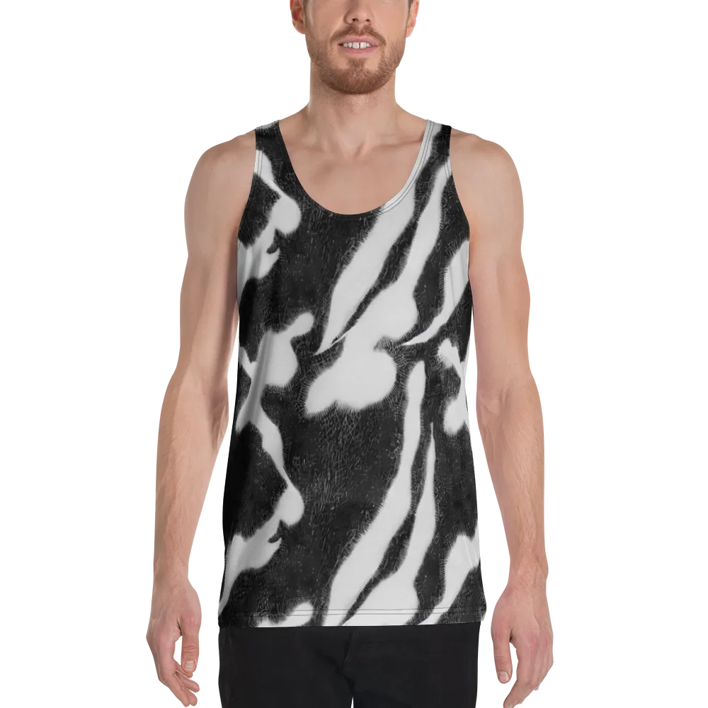 Ray's Illusion on Men's Tank Top — Front