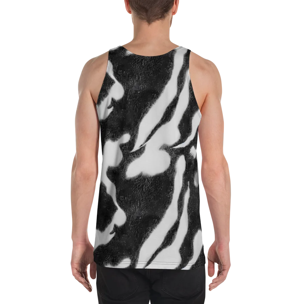 Ray's Illusion on Men's Tank Top — Back