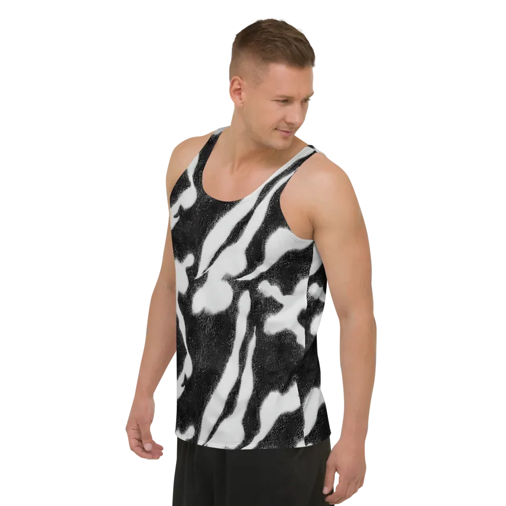 Ray's Illusion on Men's Tank Top — Left Front