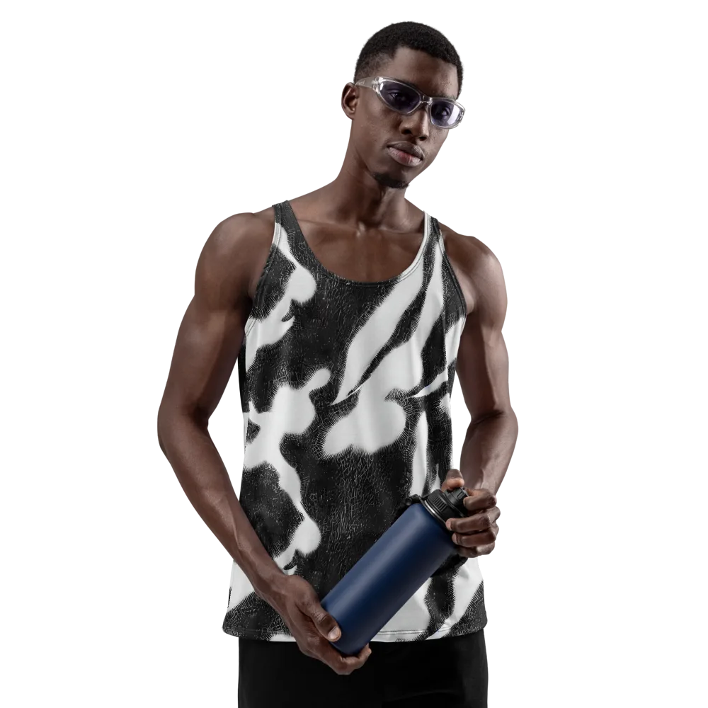 Ray's Illusion on Men's Tank Top — Front