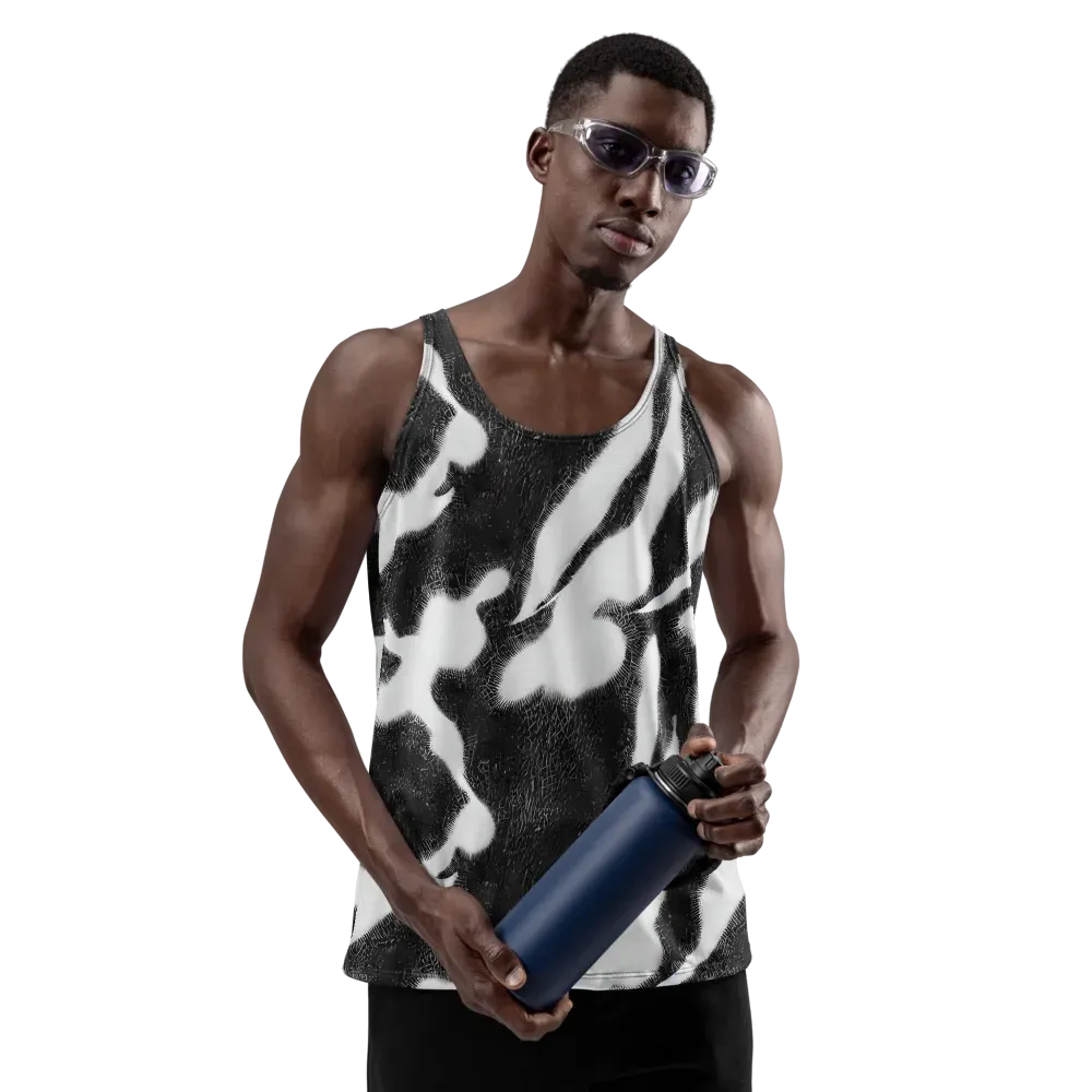 Ray's Illusion on Men's Tank Top — Front