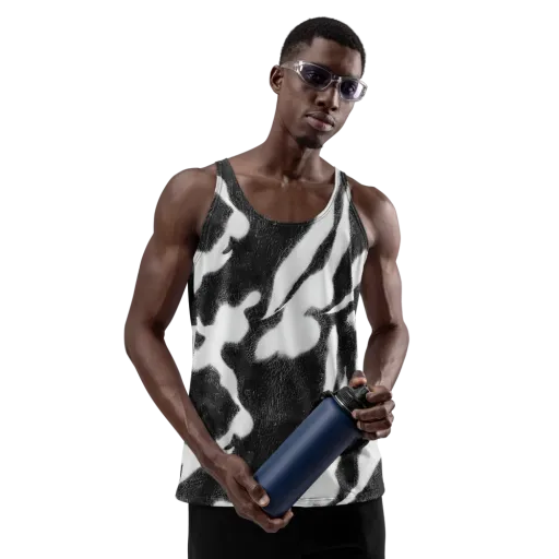 Ray's Illusion on a Men's Tank Top
