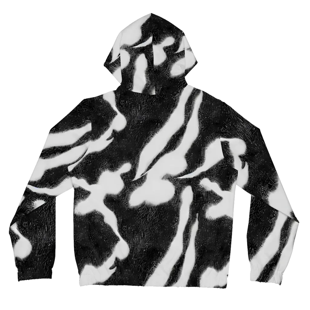Ray's Illusion on Women's Full-Zip Hoodie — Back