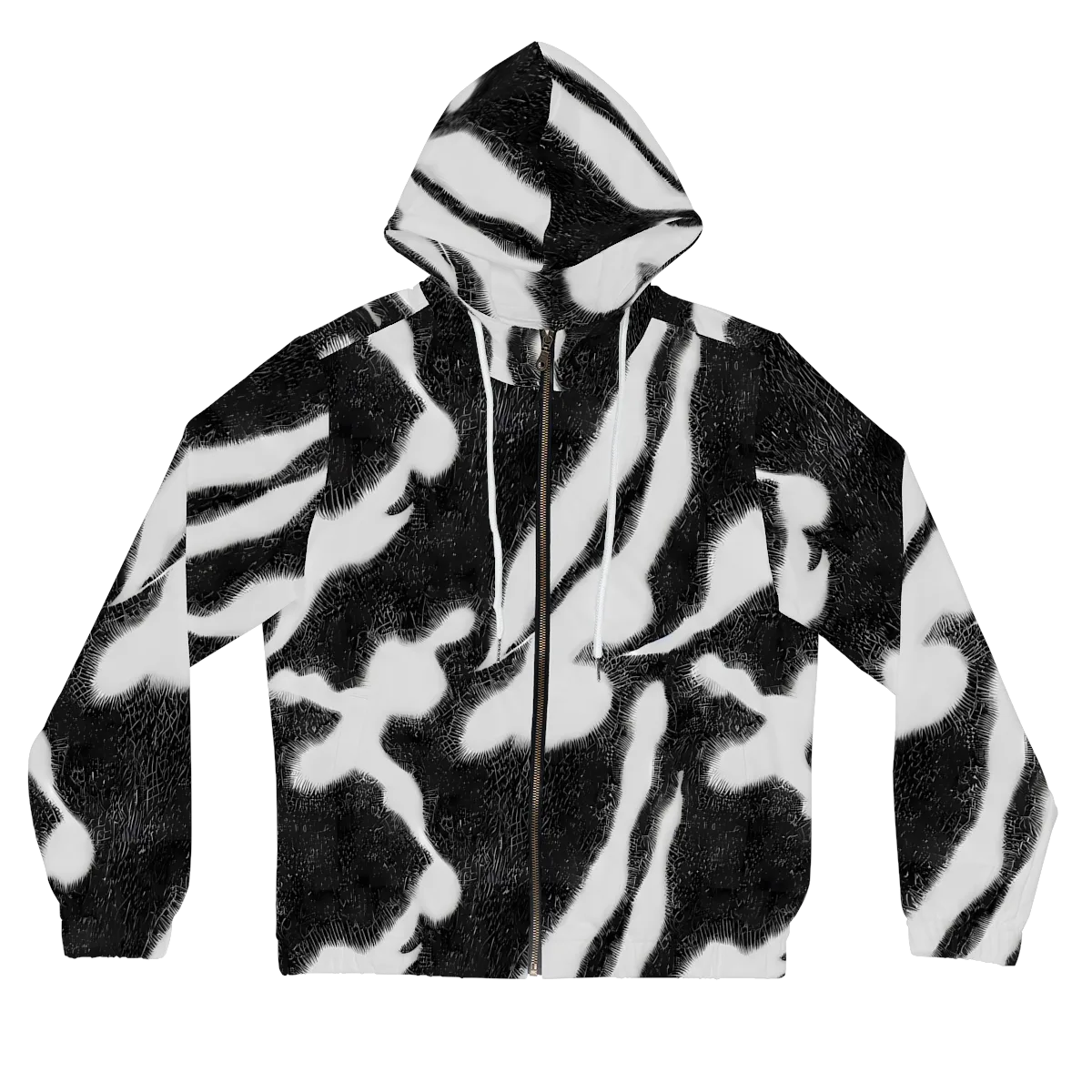 Ray's Illusion on Women's Full-Zip Hoodie — Front