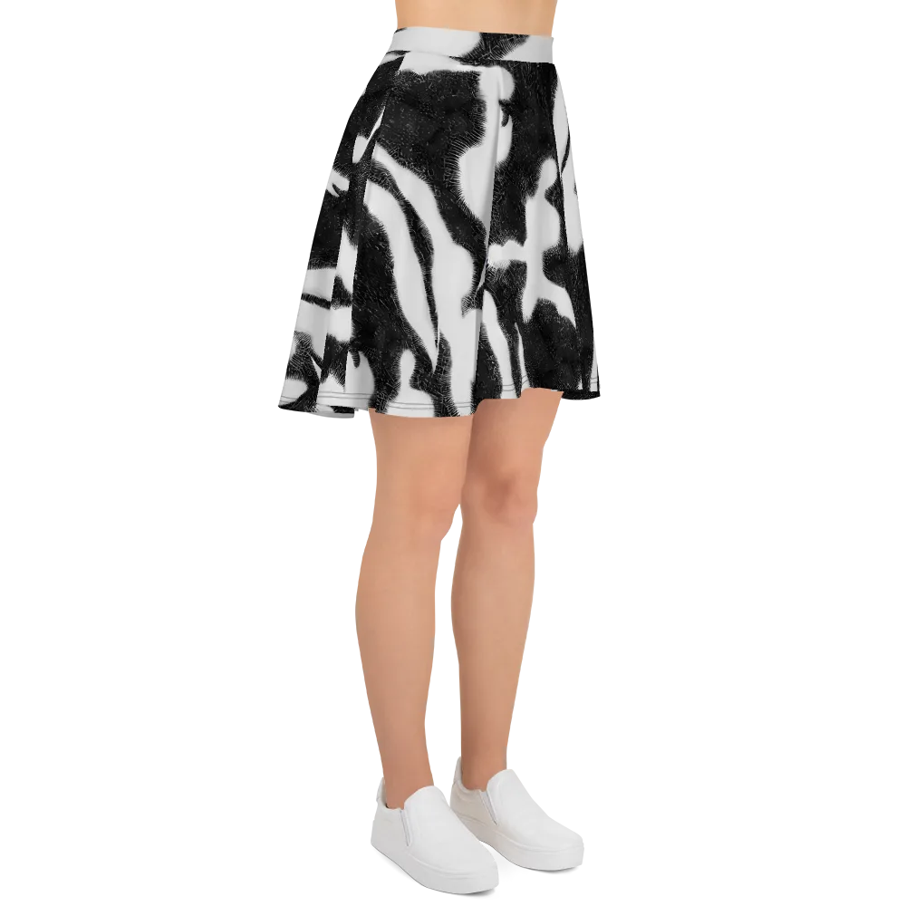 Ray's Illusion on Skater Skirt — Right