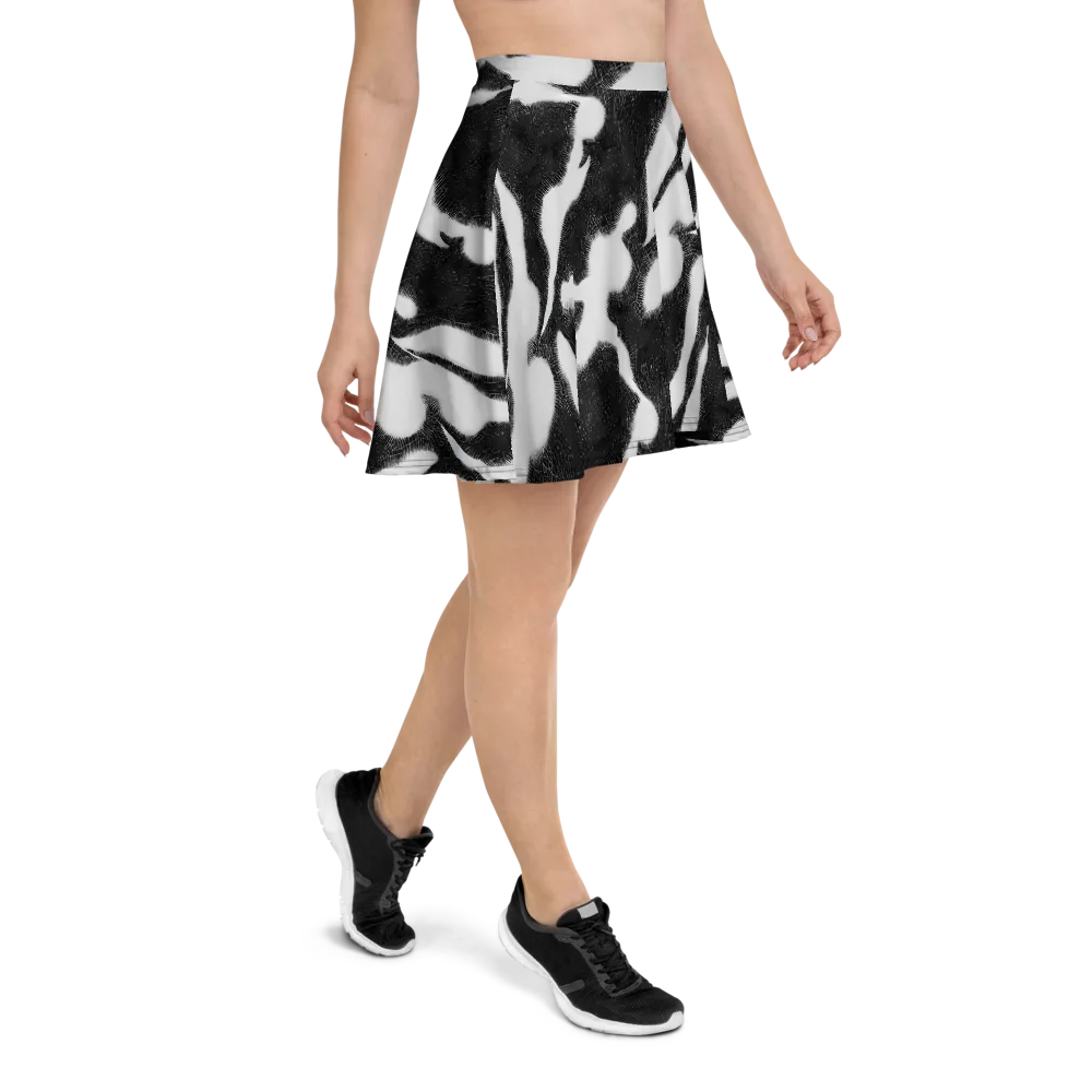 Ray's Illusion on Skater Skirt — Right