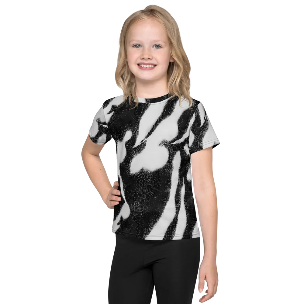 Ray's Illusion on Kids Crew Neck T-Shirt — Front