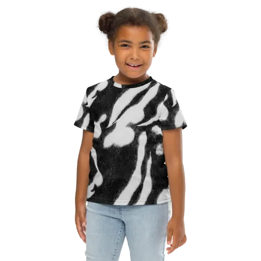 Ray's Illusion on a Kids Crew Neck T-Shirt