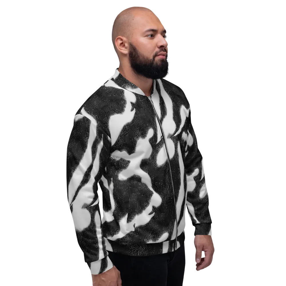 Ray's Illusion on Bomber Jacket — Right