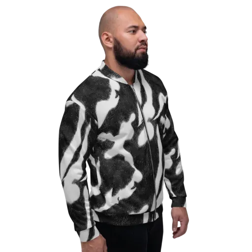 Ray's Illusion on a Bomber Jacket