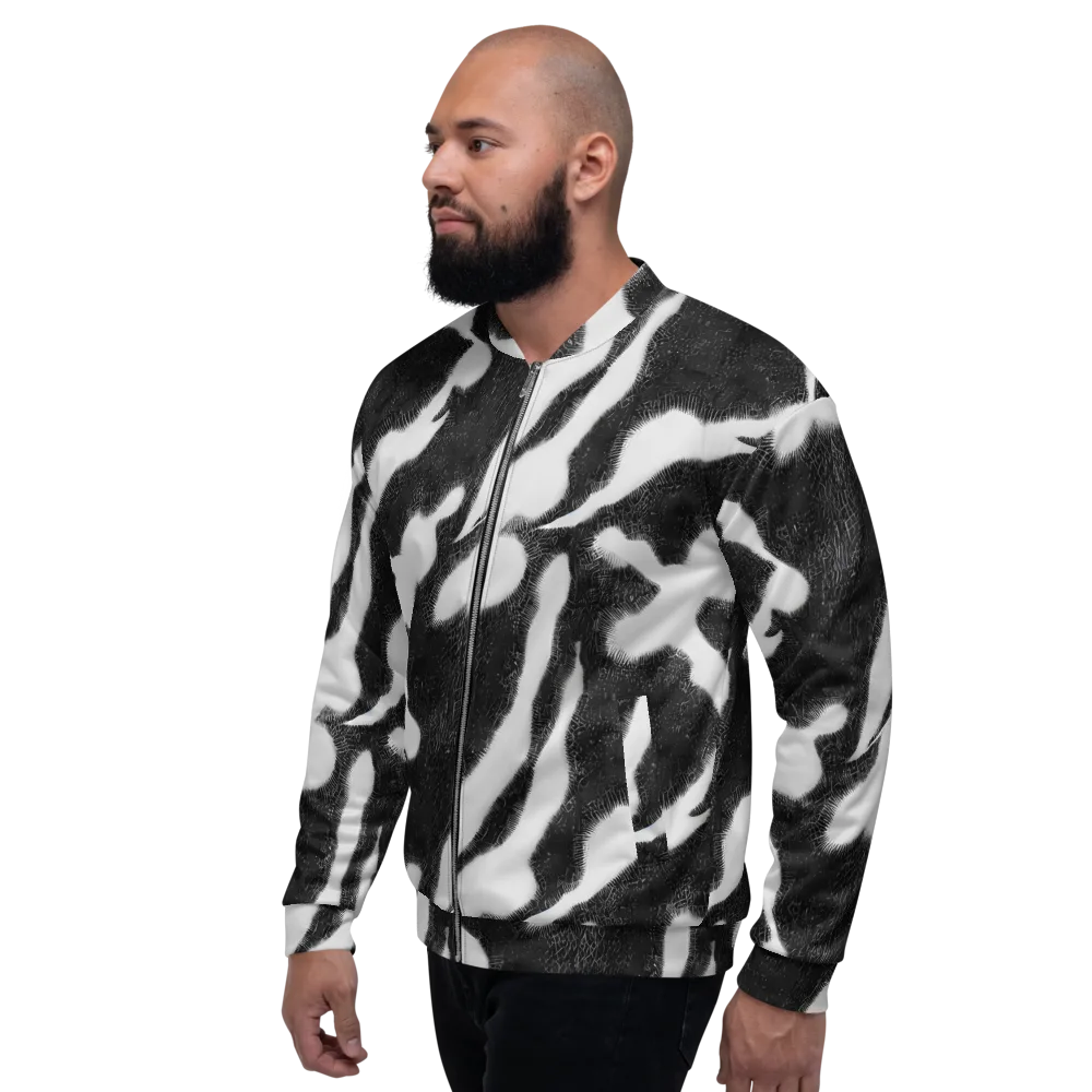 Ray's Illusion on Bomber Jacket — Left