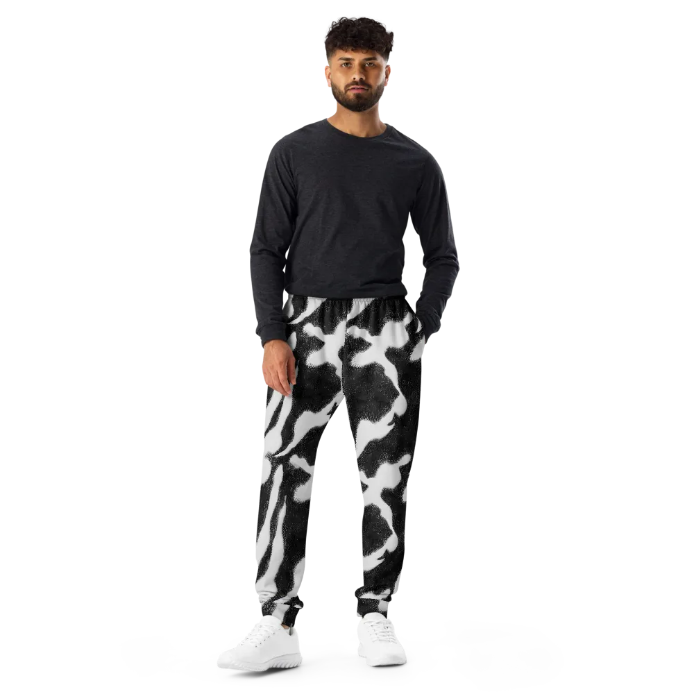 Ray's Illusion on Men's Joggers — Front