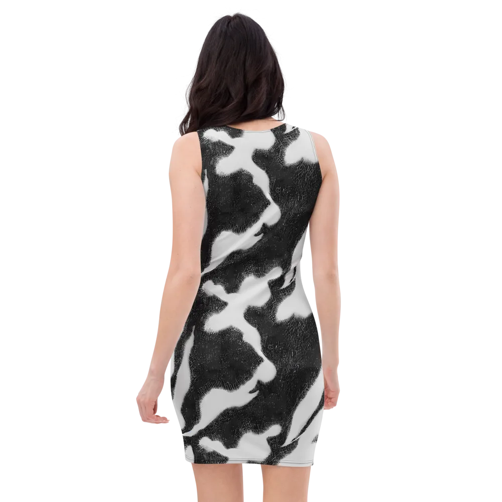 Ray's Illusion on Bodycon Dress — Back