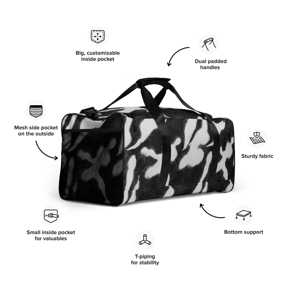 Ray's Illusion on Duffle Bag — Right Front