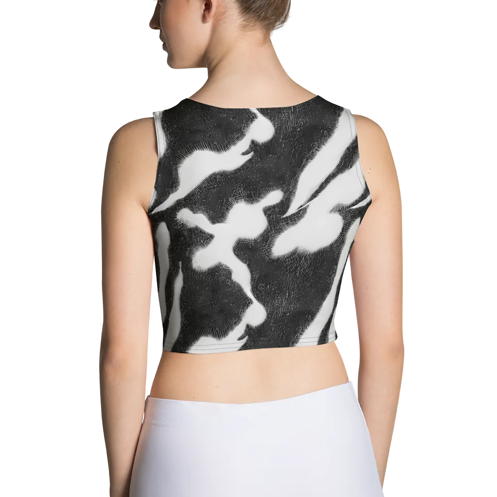Ray's Illusion on Crop Top — Back