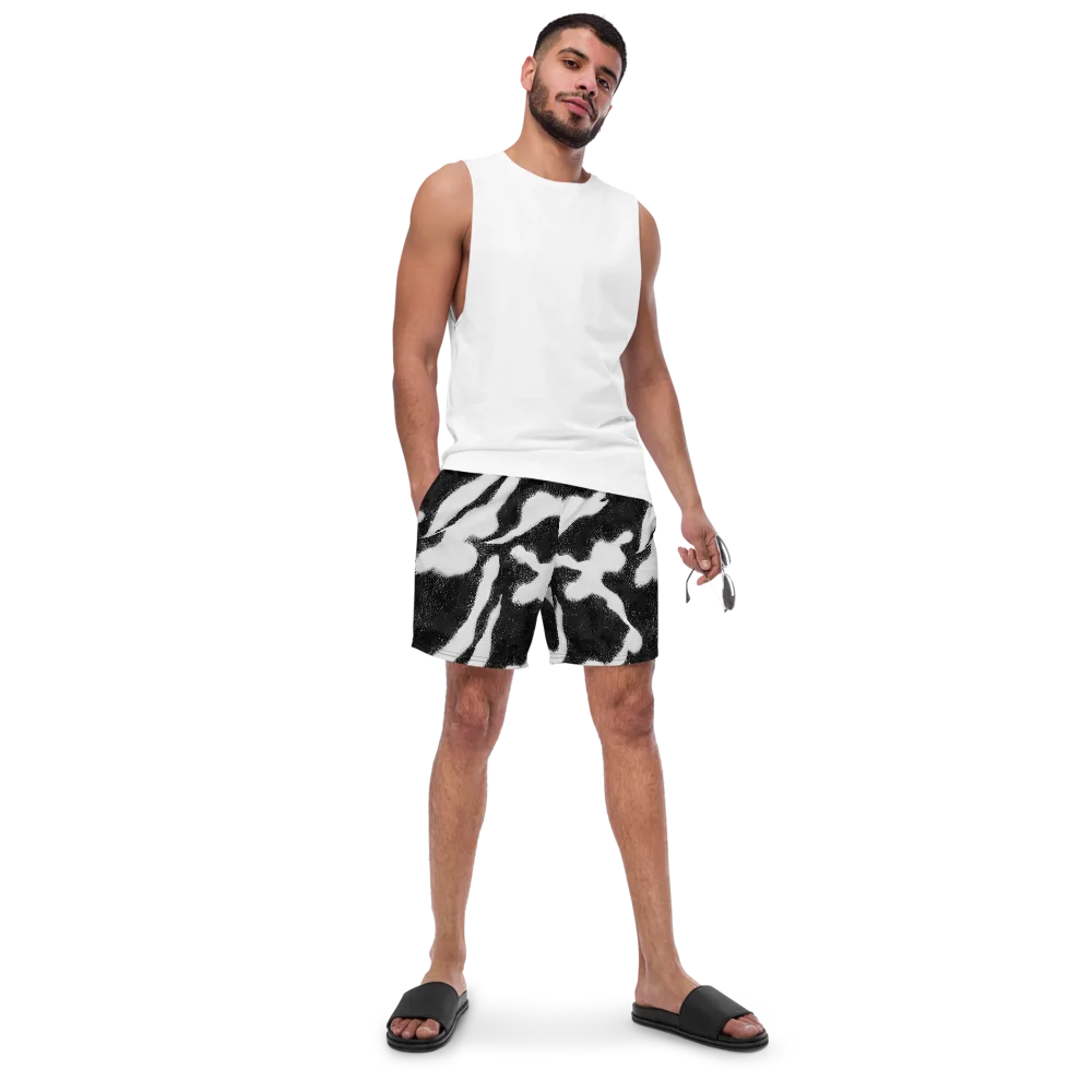 Ray's Illusion on Swim Trunks — Front