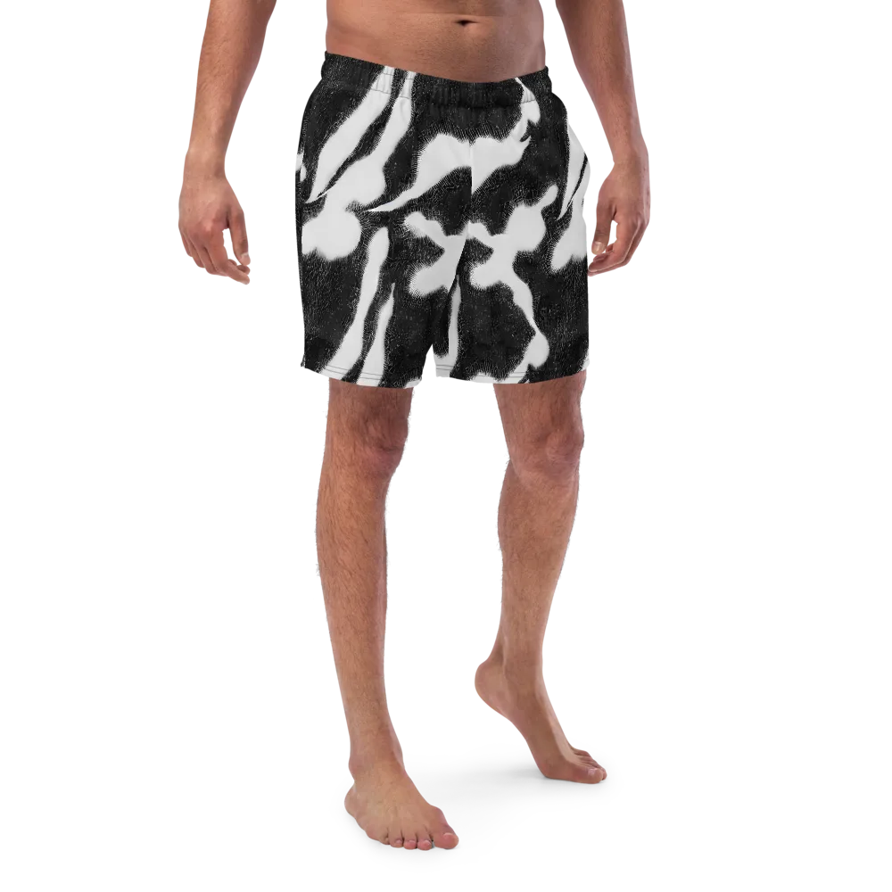 Ray's Illusion on Swim Trunks — Front