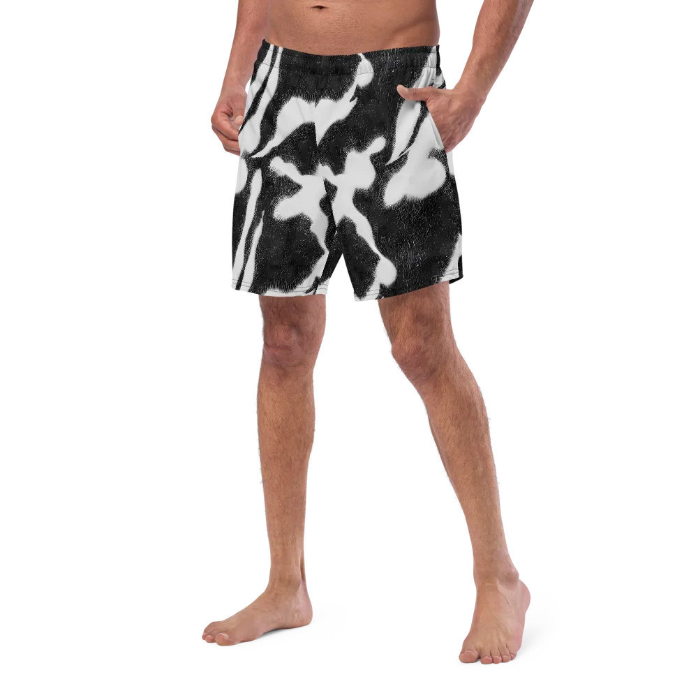 Ray's Illusion on Swim Trunks — Left Front