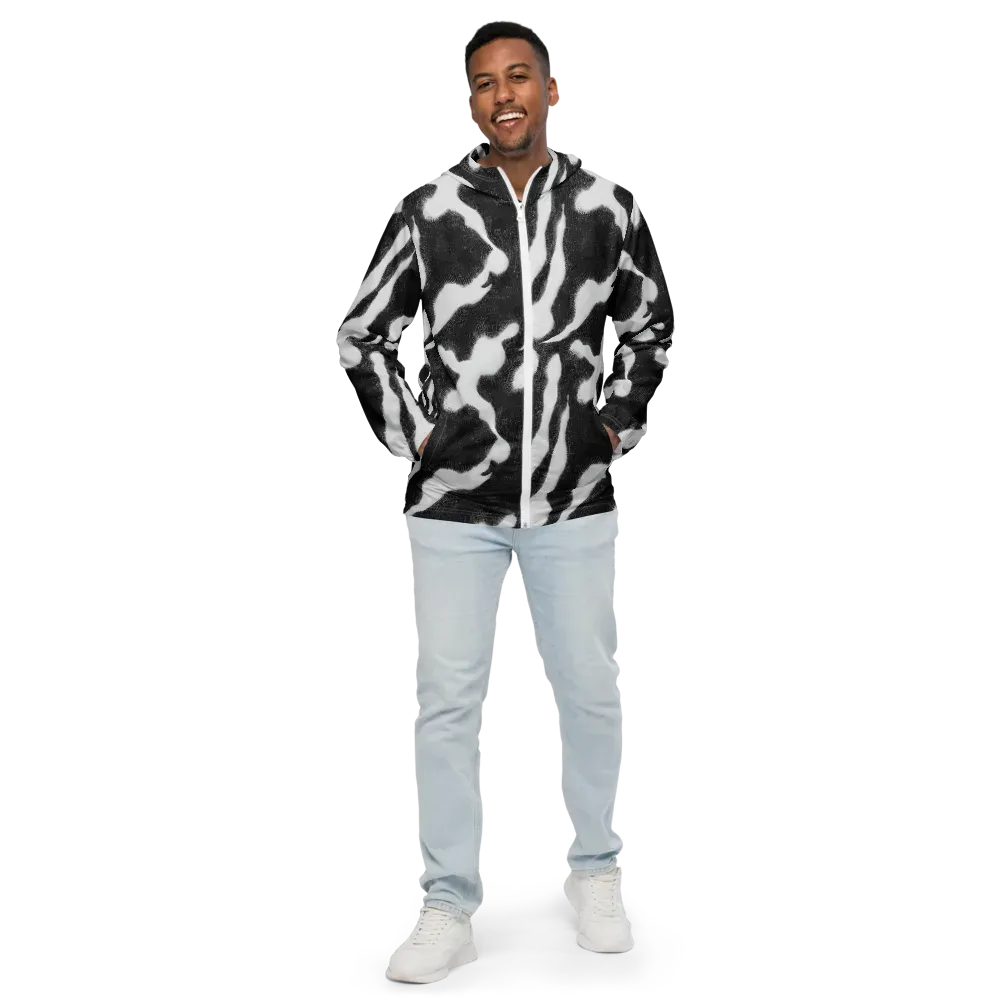Ray's Illusion on Men's Windbreaker — Front