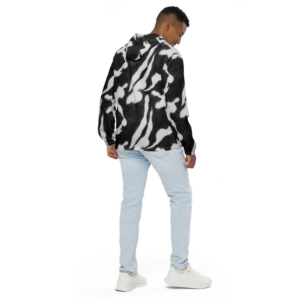 Ray's Illusion on Men's Windbreaker — Back