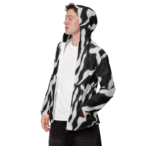 Ray's Illusion on a Men's Windbreaker