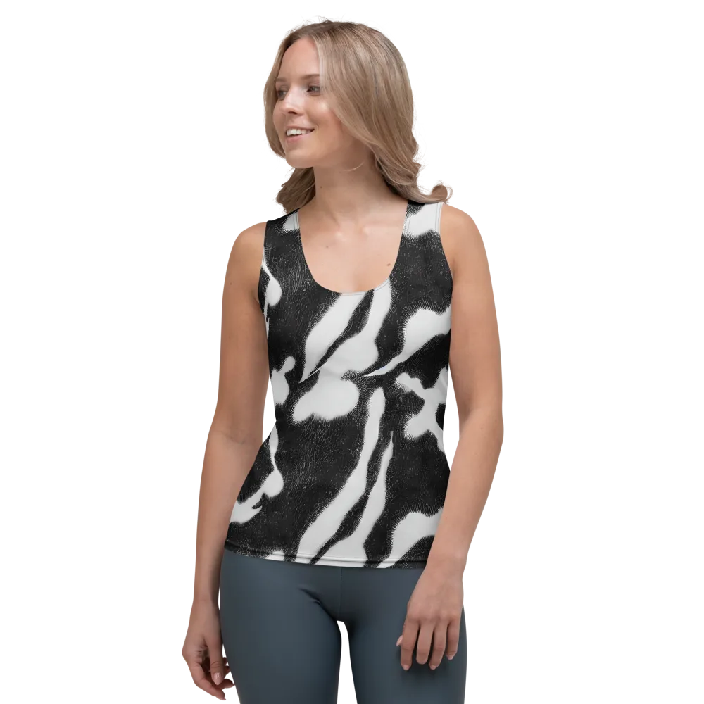Ray's Illusion on Women's Tank Top — Front