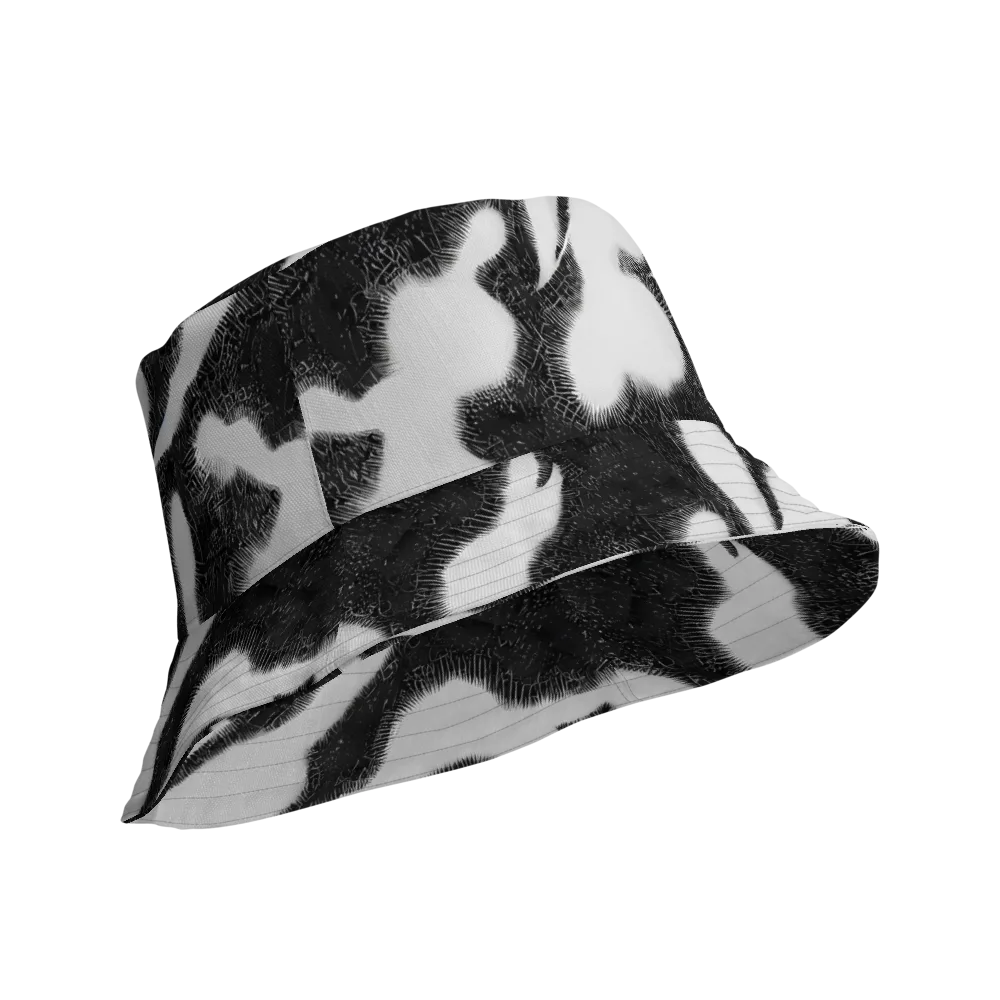 Ray's Illusion on Reversible Bucket Hat — Product details Outside