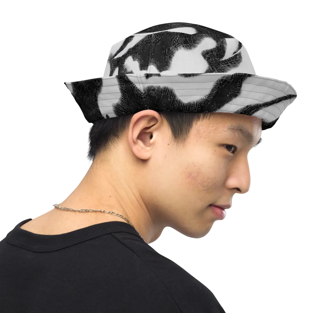 Ray's Illusion on Reversible Bucket Hat — Right Outside