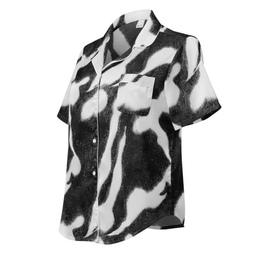 Ray's Illusion on a Women's Short Sleeve Pajama Top