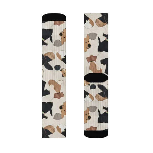 Paws And Pieces on a Socks