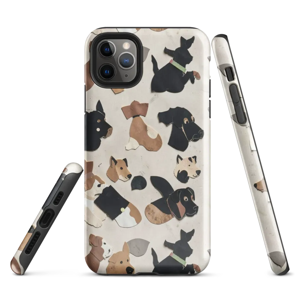 Paws And Pieces on Tough Case for iPhone® — Front