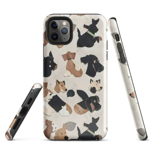 Paws And Pieces on a Tough Case for iPhone®