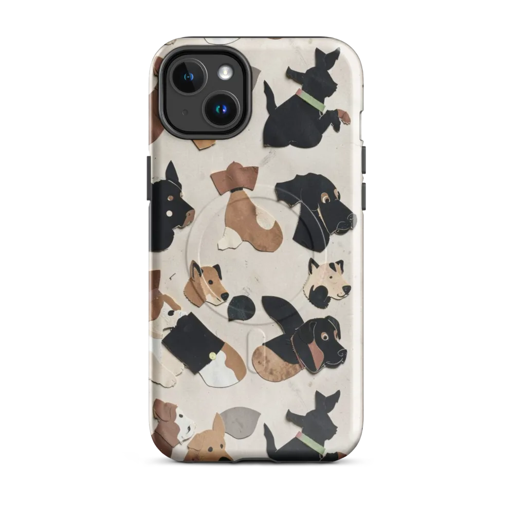 Paws And Pieces on MagSafe Tough Case for iPhone® — Front