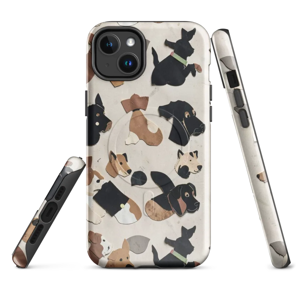 Paws And Pieces on MagSafe Tough Case for iPhone® — Front