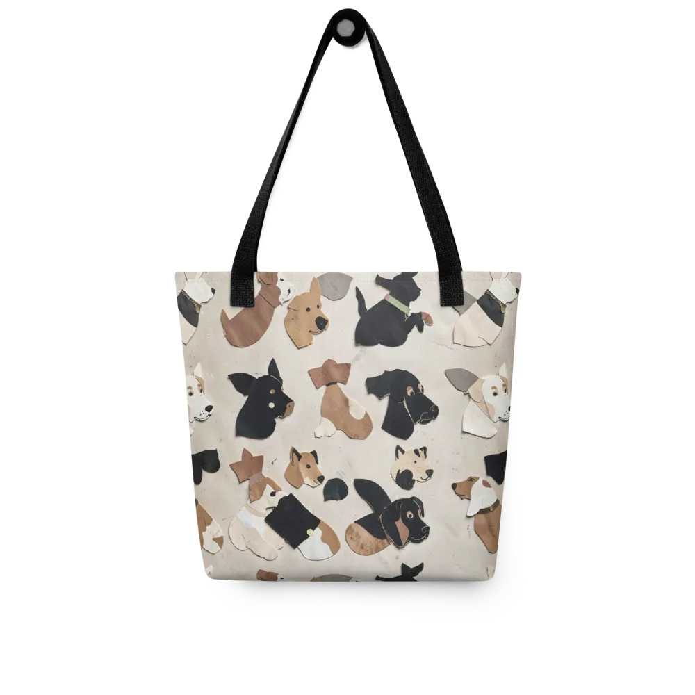 Paws And Pieces on Tote Bag — Front