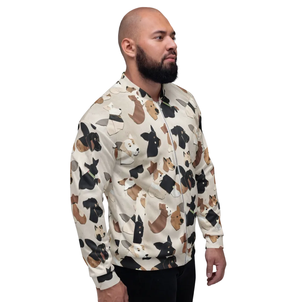 Paws And Pieces on Bomber Jacket — Right