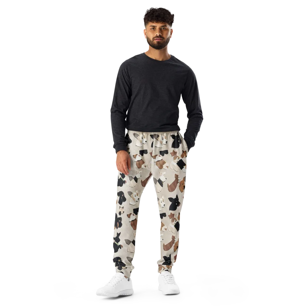Paws And Pieces on Men's Joggers — Front